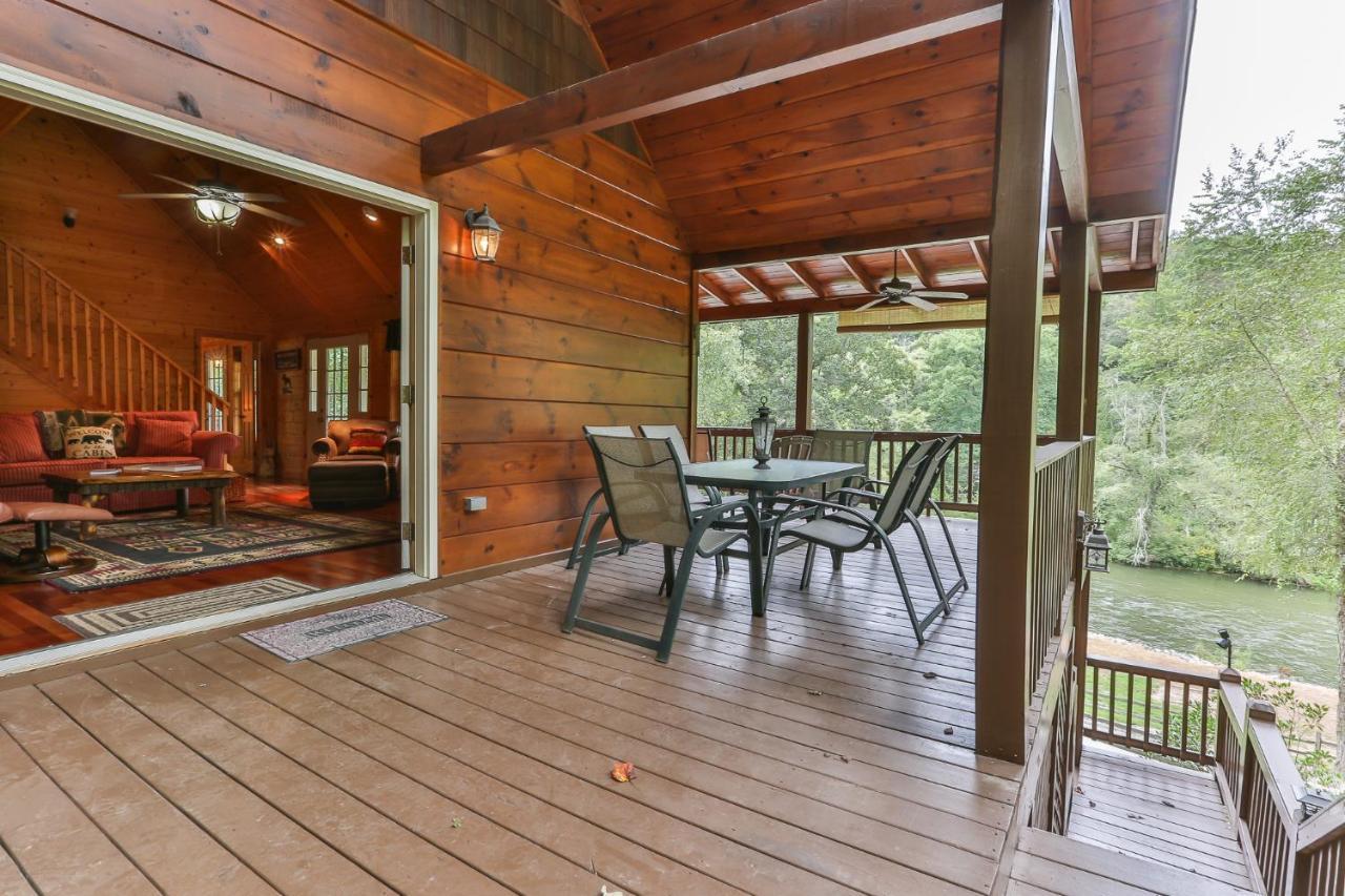 Heaven On The Toccoa Where You Will Enjoy The Sites And Sounds Of The Toccoa River Mineral Bluff エクステリア 写真