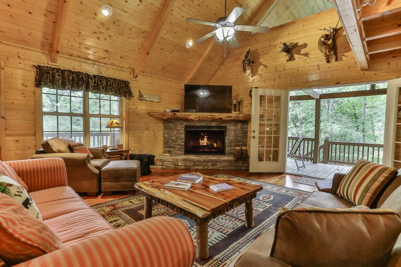 Heaven On The Toccoa Where You Will Enjoy The Sites And Sounds Of The Toccoa River Mineral Bluff エクステリア 写真