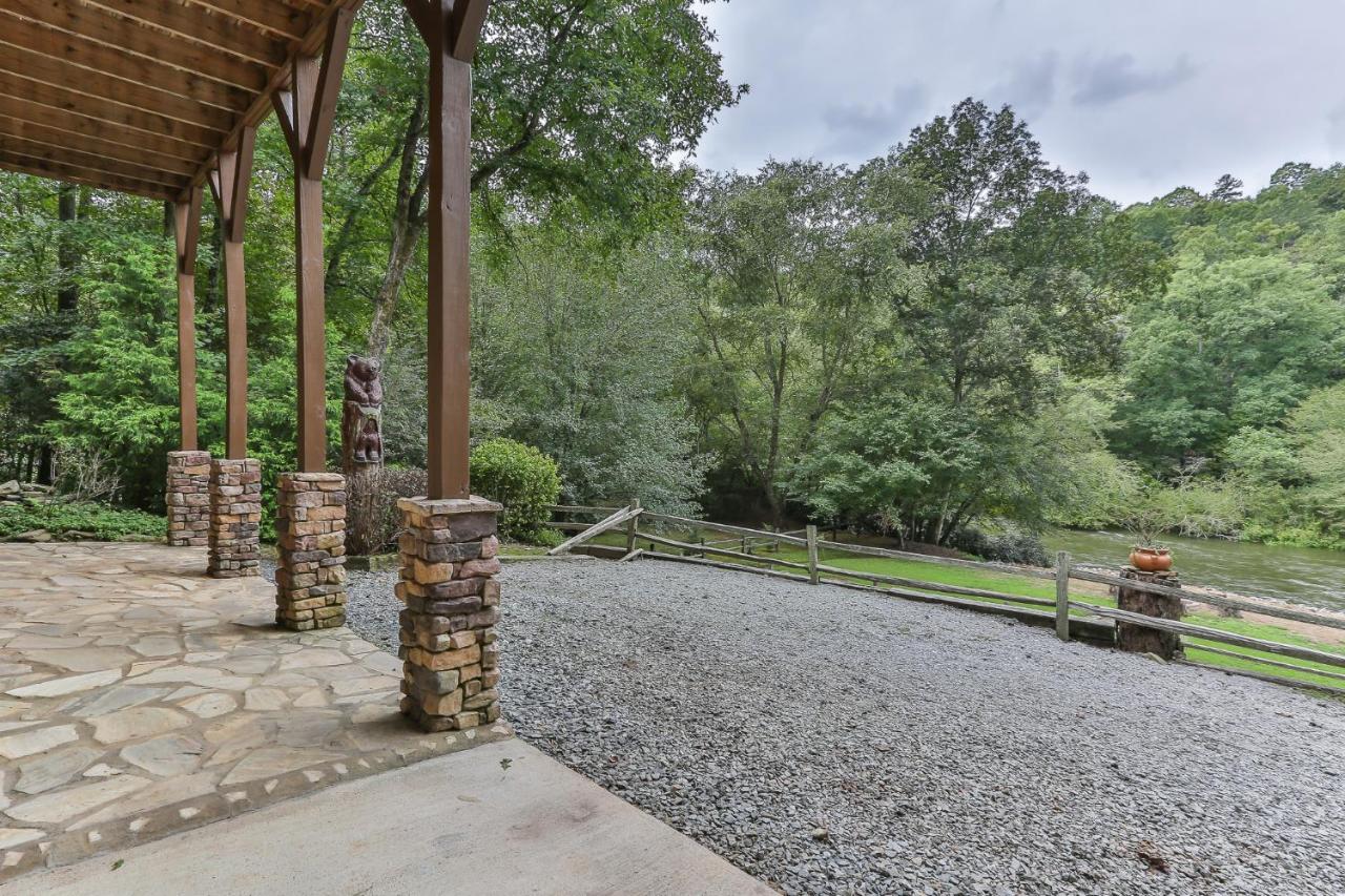 Heaven On The Toccoa Where You Will Enjoy The Sites And Sounds Of The Toccoa River Mineral Bluff エクステリア 写真